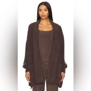 Barefoot Dreams Cozychic Blanket Wrap in Java